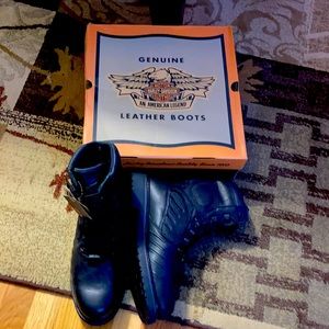Men Harley Davison’s Riding Gortex boots